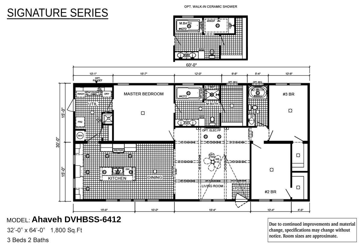 Floor plan for Ahaveh