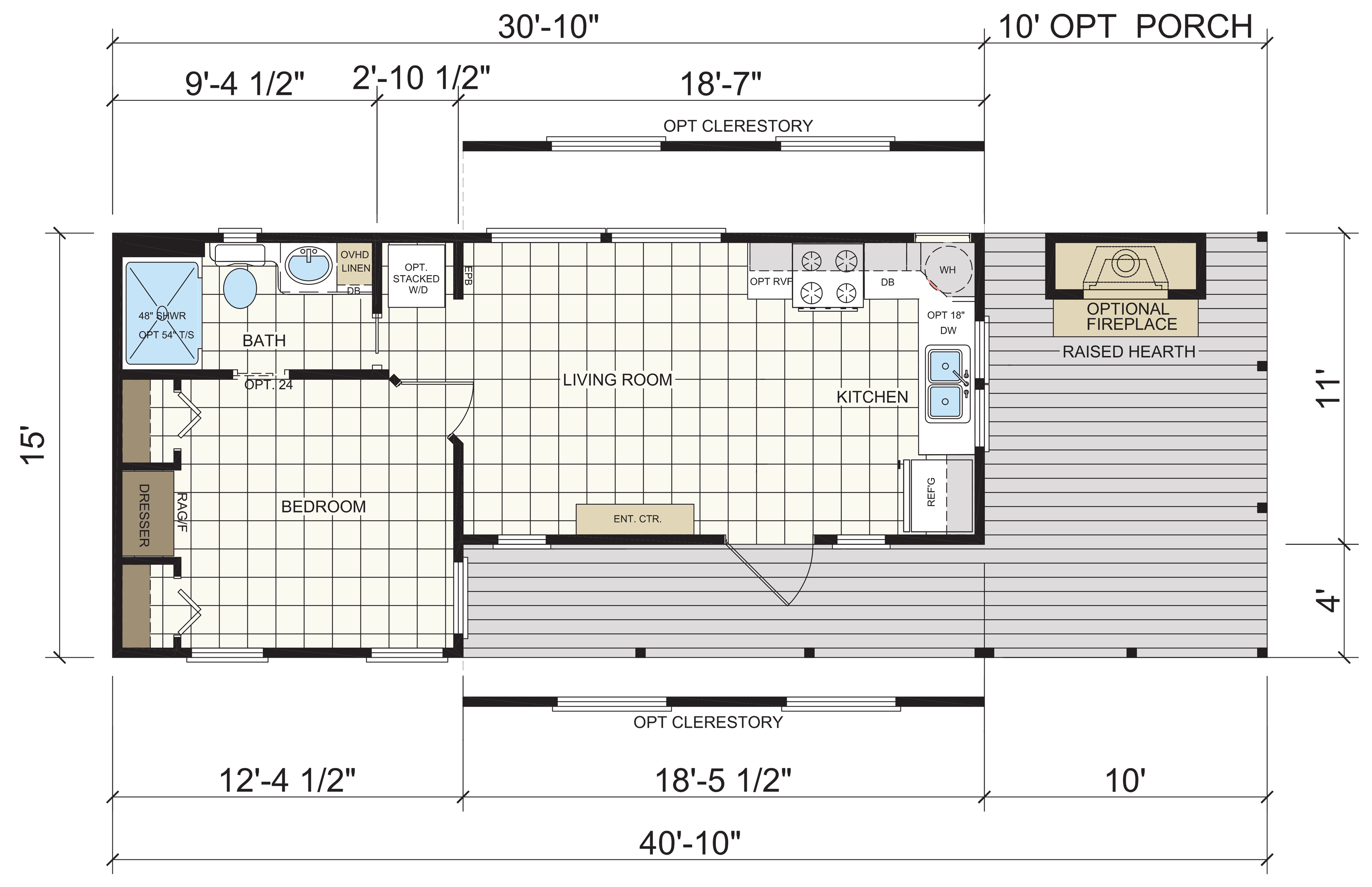 Floor plan for APS 523