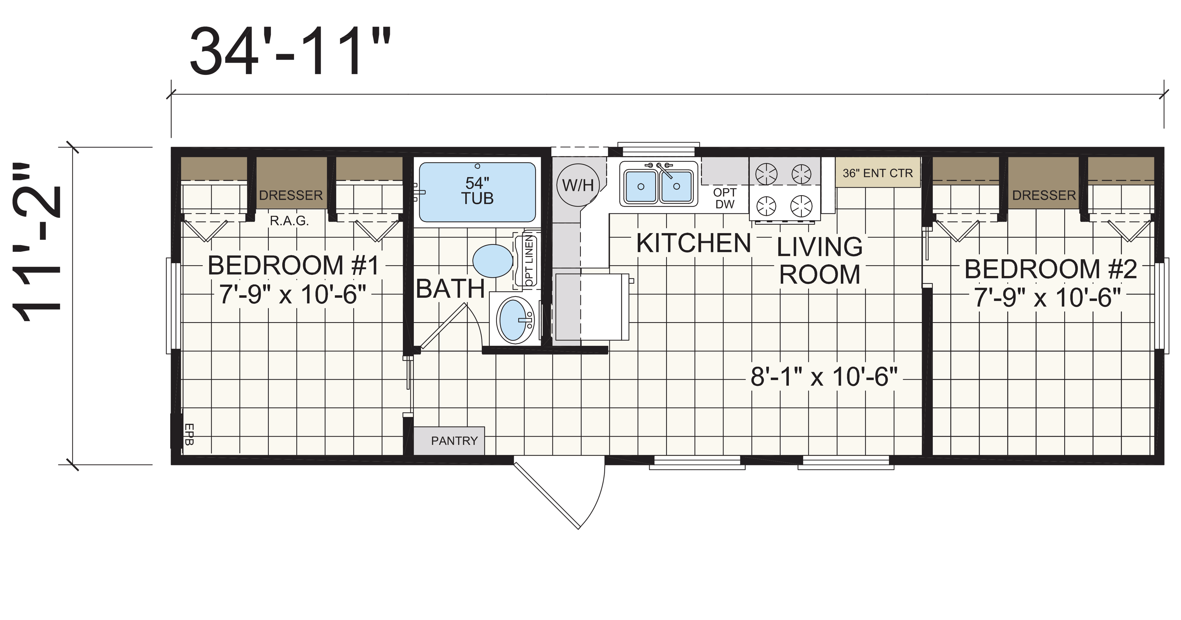 Floor plan for APS 531