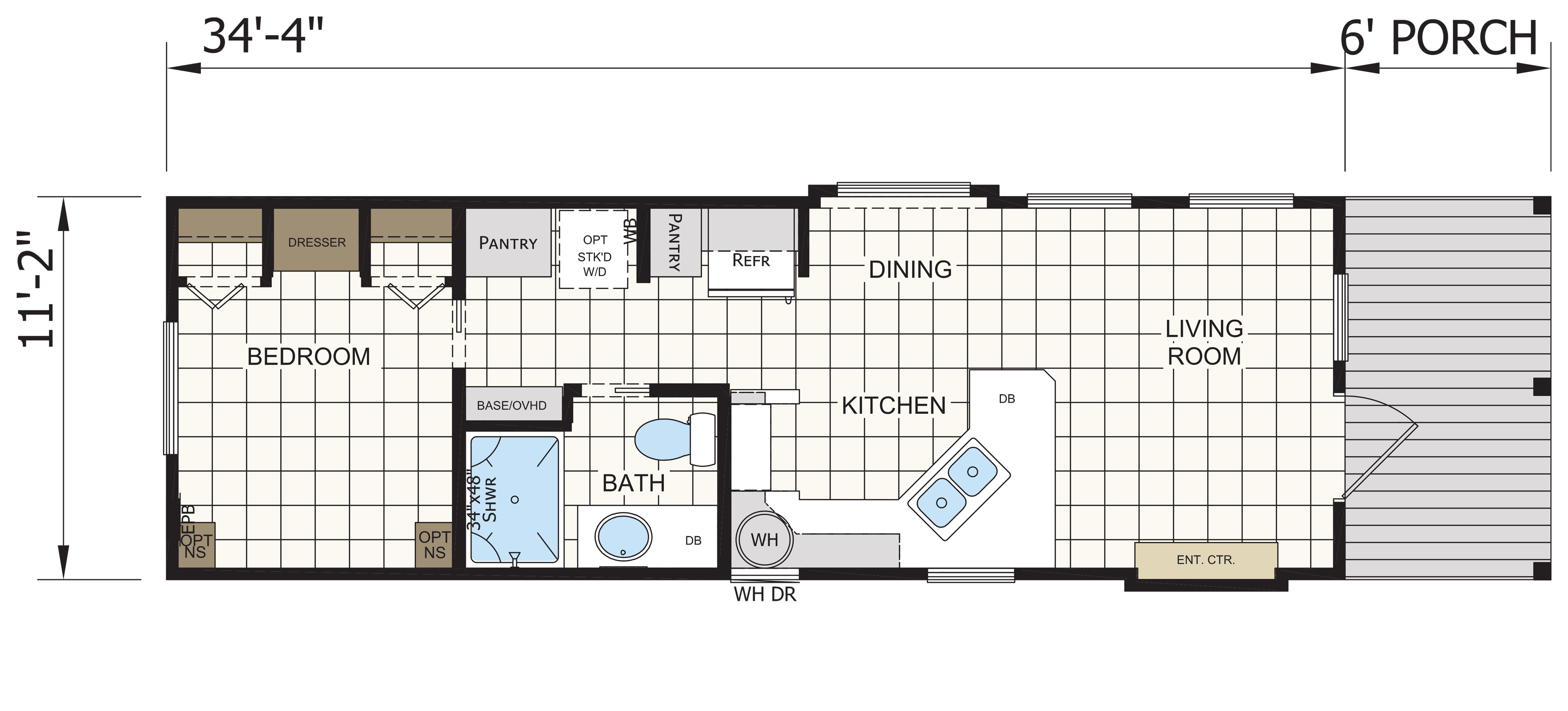 Floor plan for APS 532