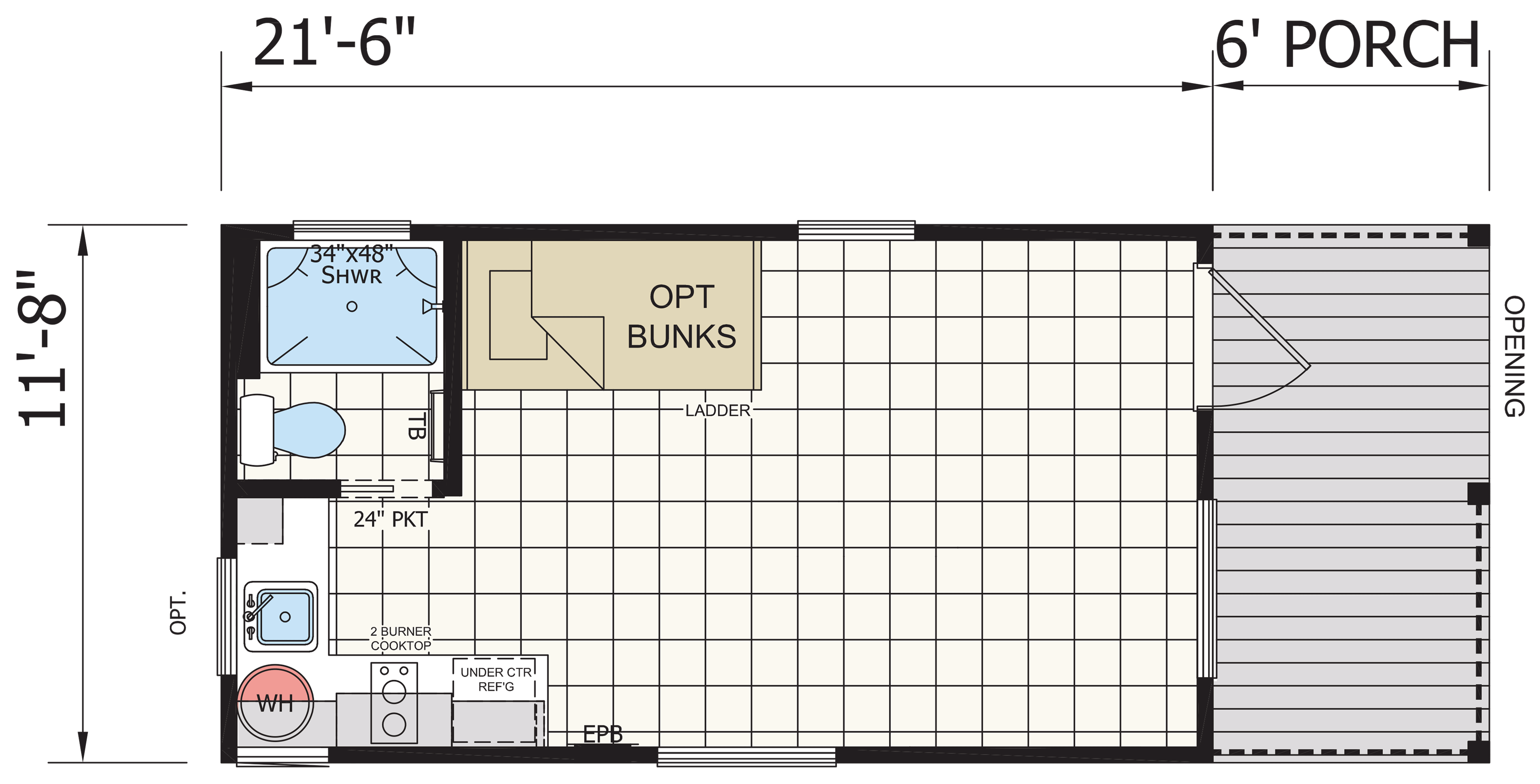 Floor plan for APS 590