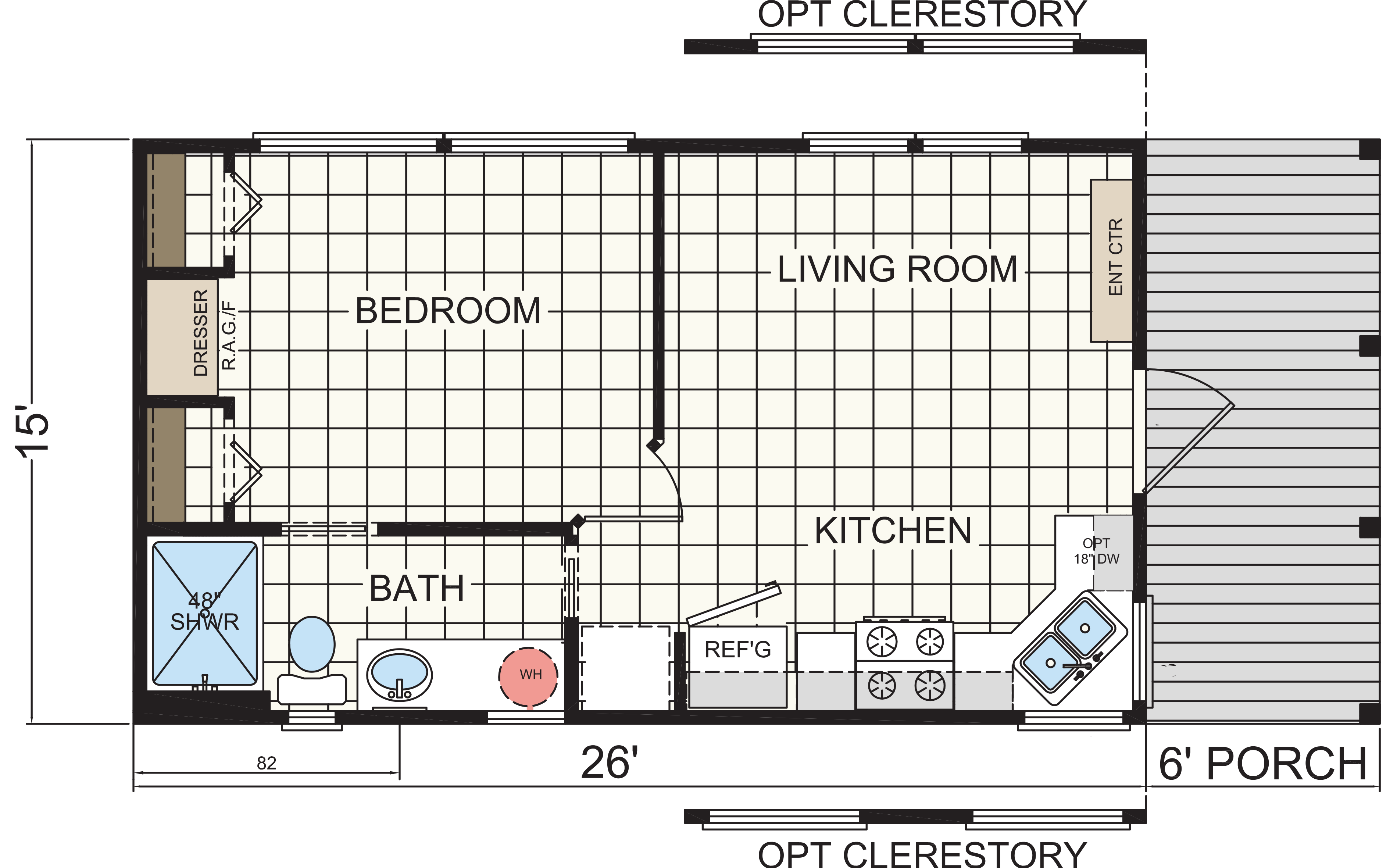 Floor plan for APS 630
