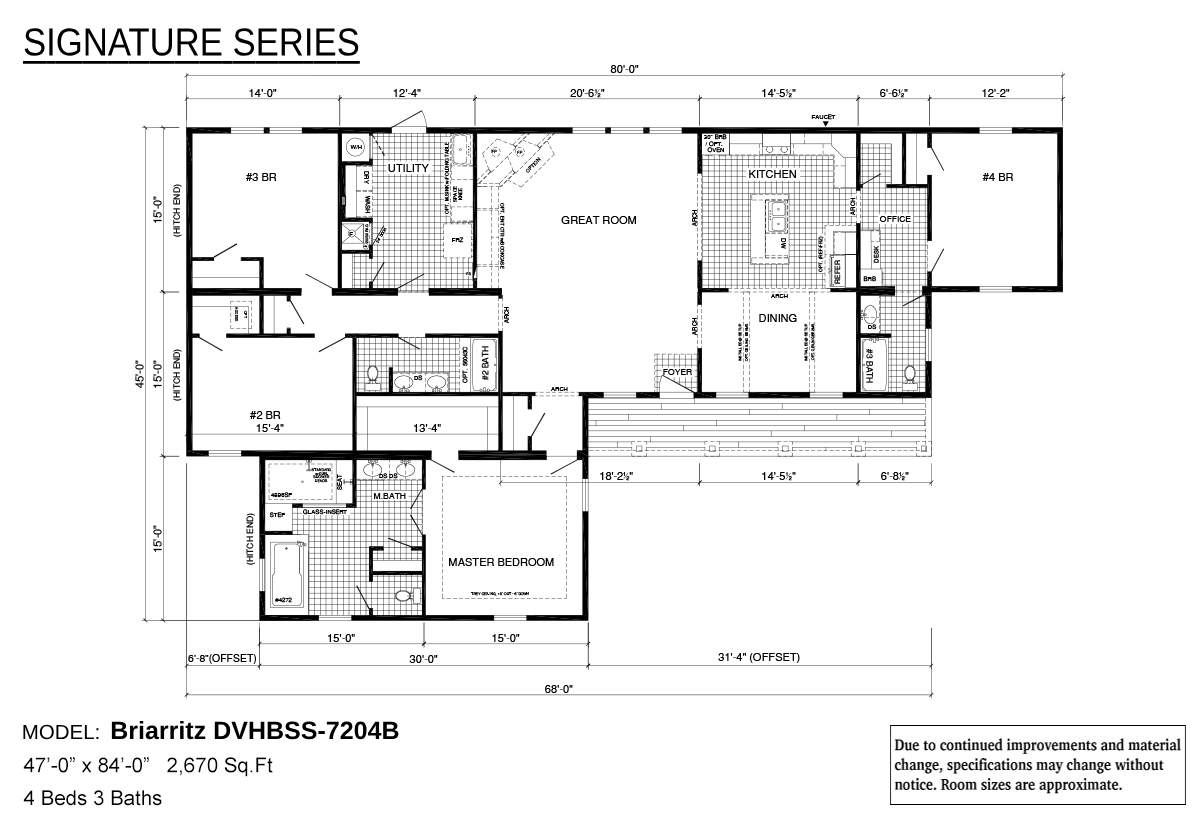 Floor plan for Briarritz 7204B