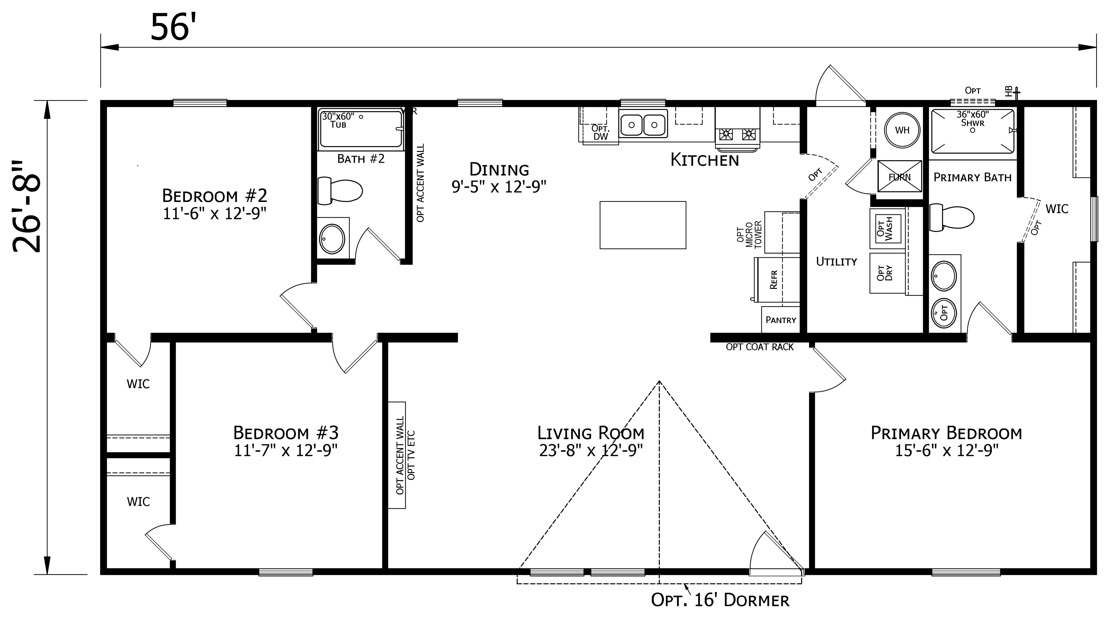 Floor plan for Gateway Wesson