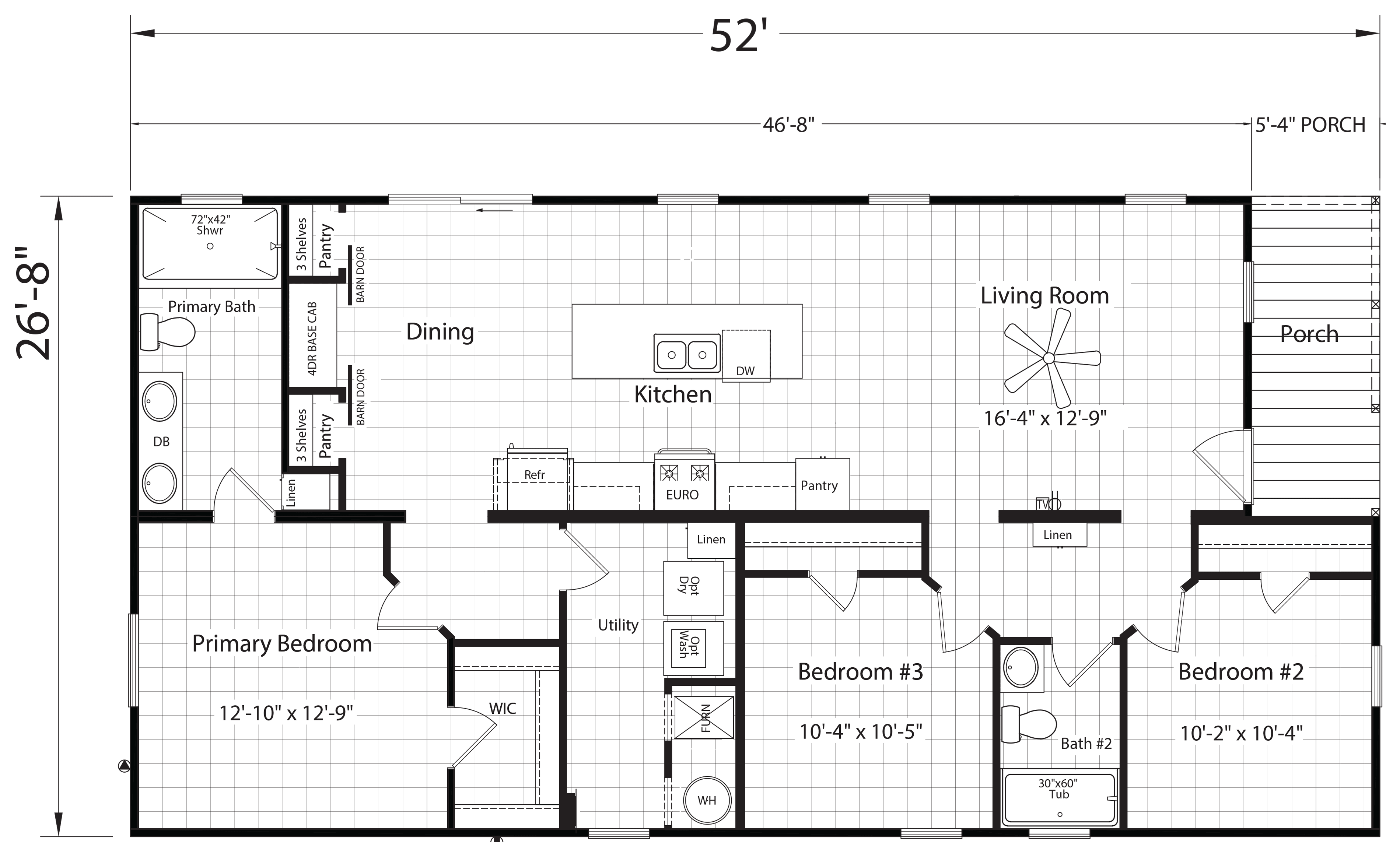 Floor plan for New Moon 2852A