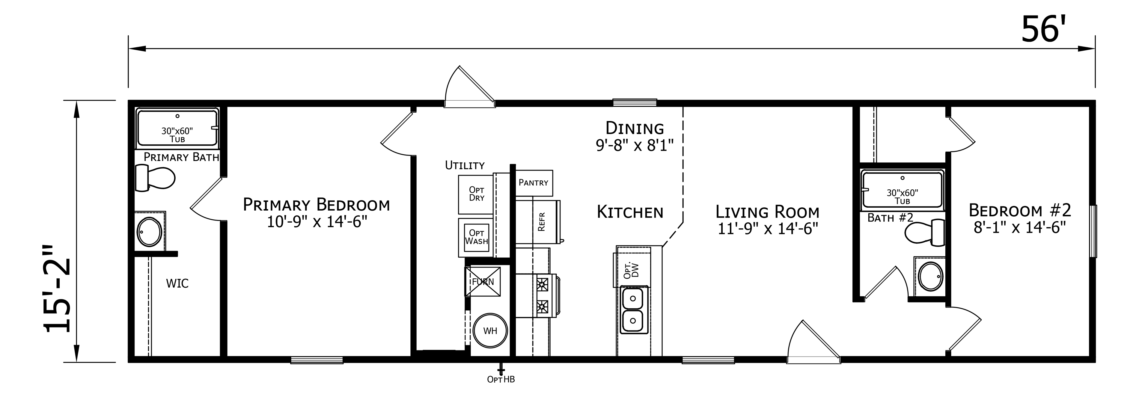 Floor plan for Prime Barkley 135