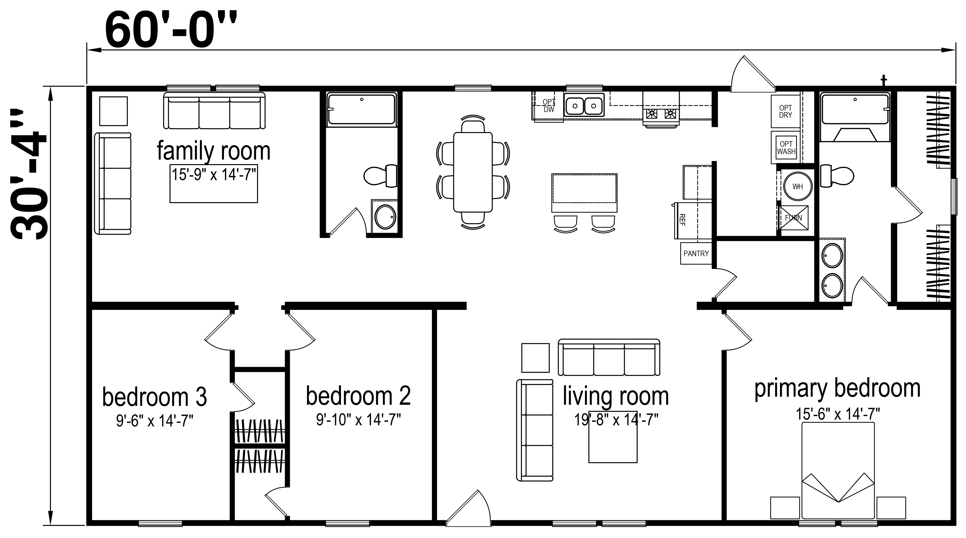 Floor plan for Prime Capstone 135