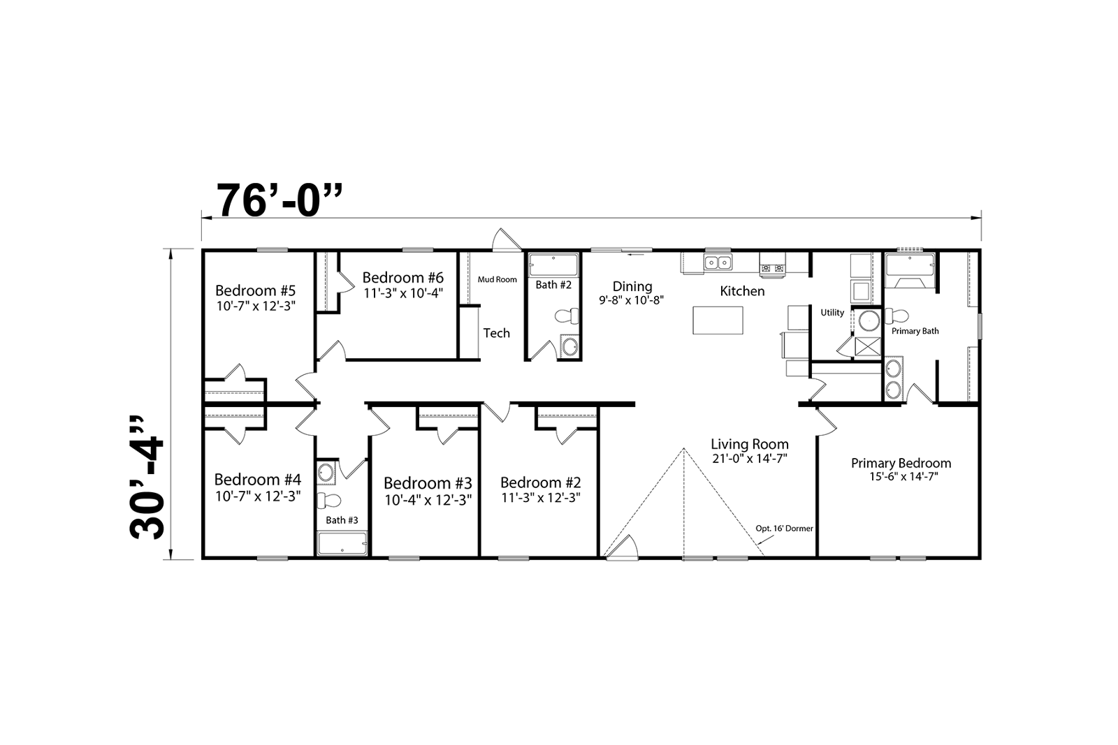 Floor plan for Prime Henderson 135