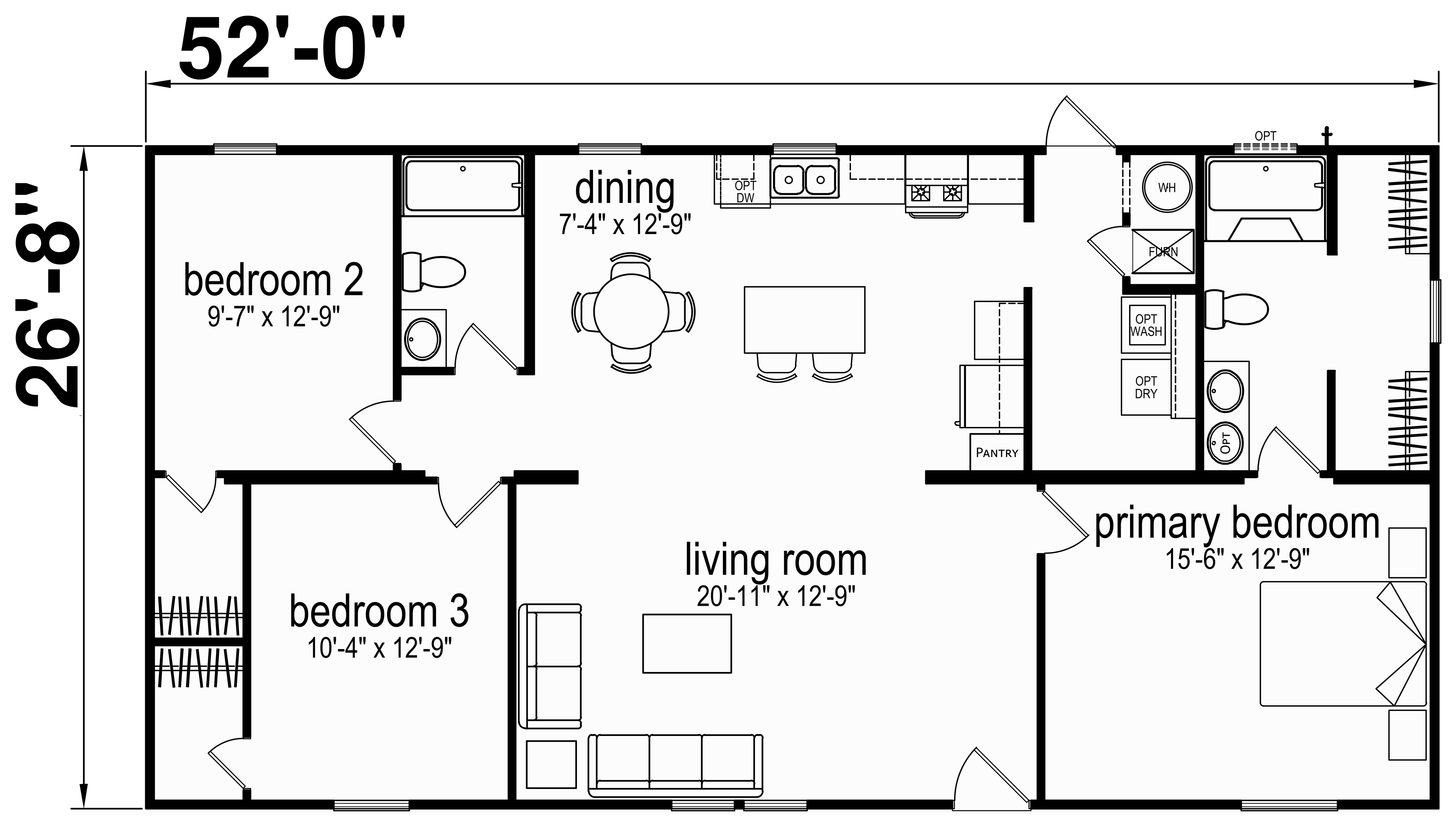 Floor plan for Prime Mercer 135