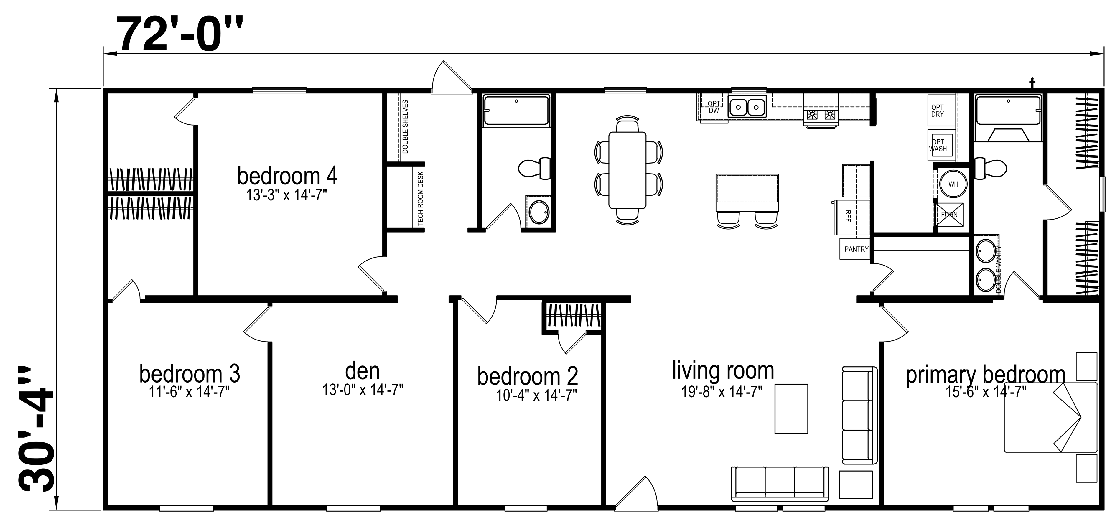 Floor plan for Prime Taylor 135