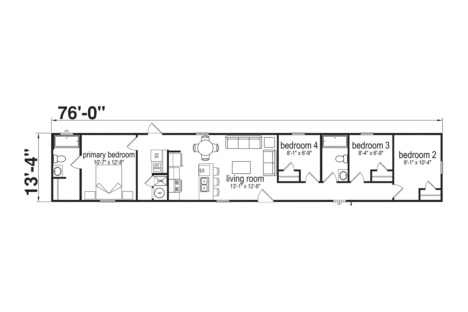 Floor plan for Prime Vista 135