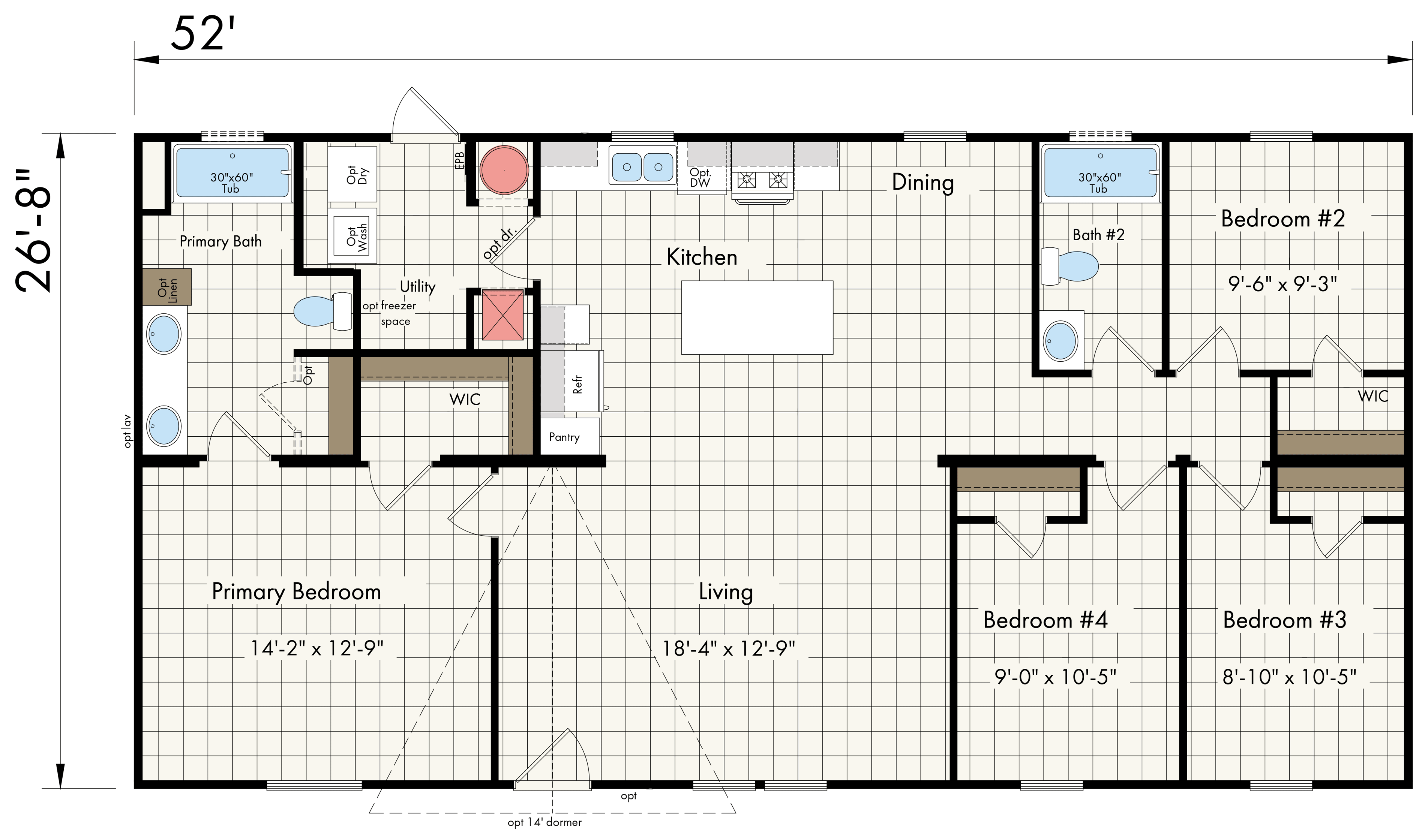 Floor plan for RM2852A