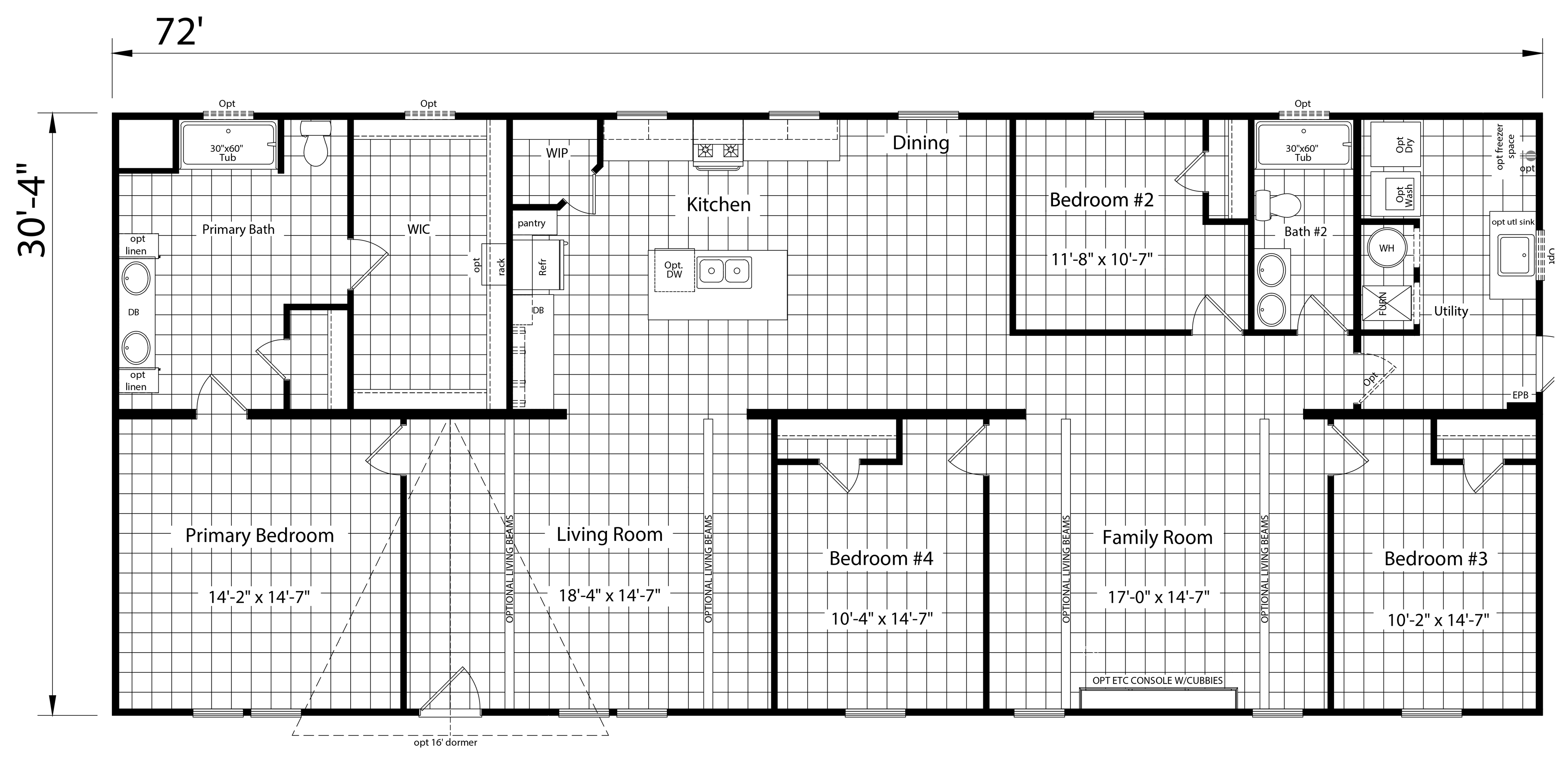 Floor plan for RM3272A