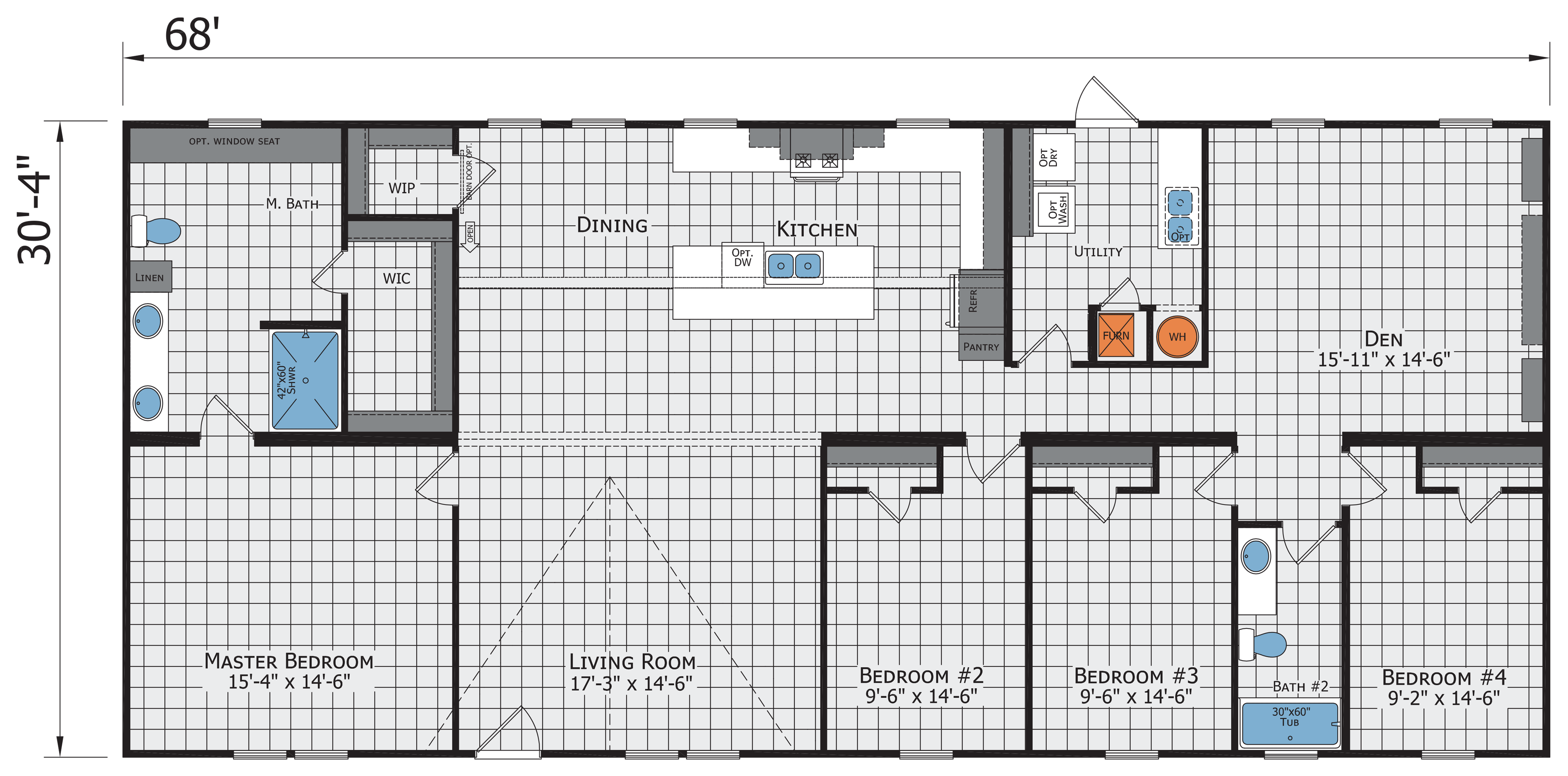 Floor plan for The Desire