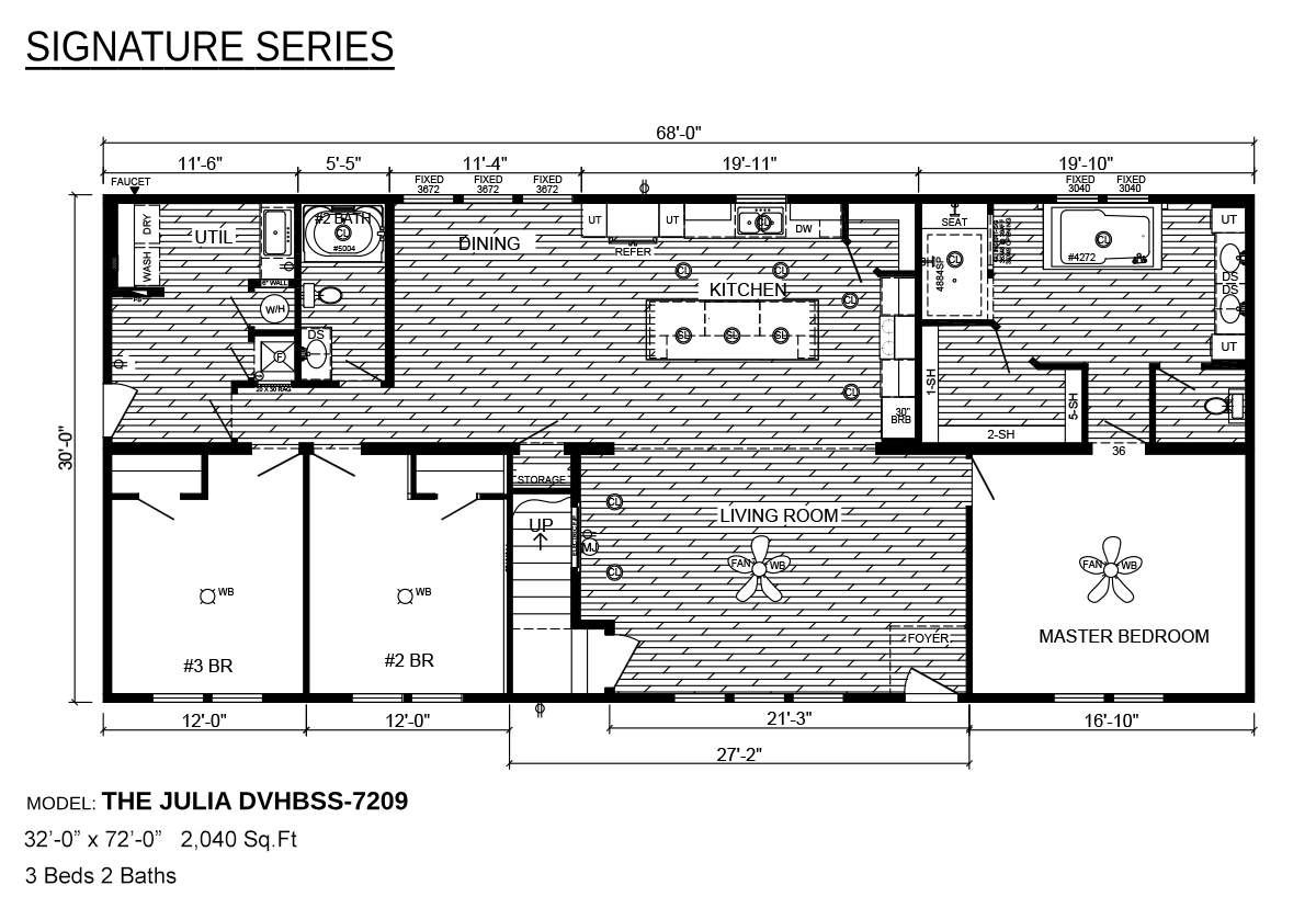 Floor plan for The Julia