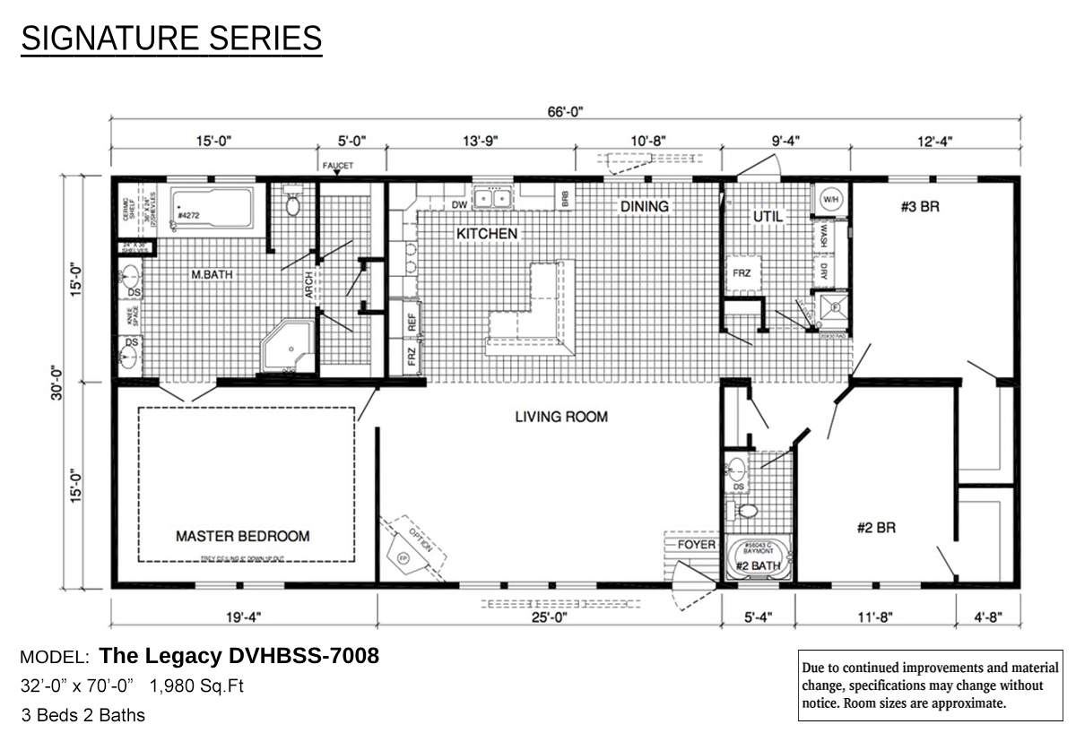 Floor plan for The Legacy