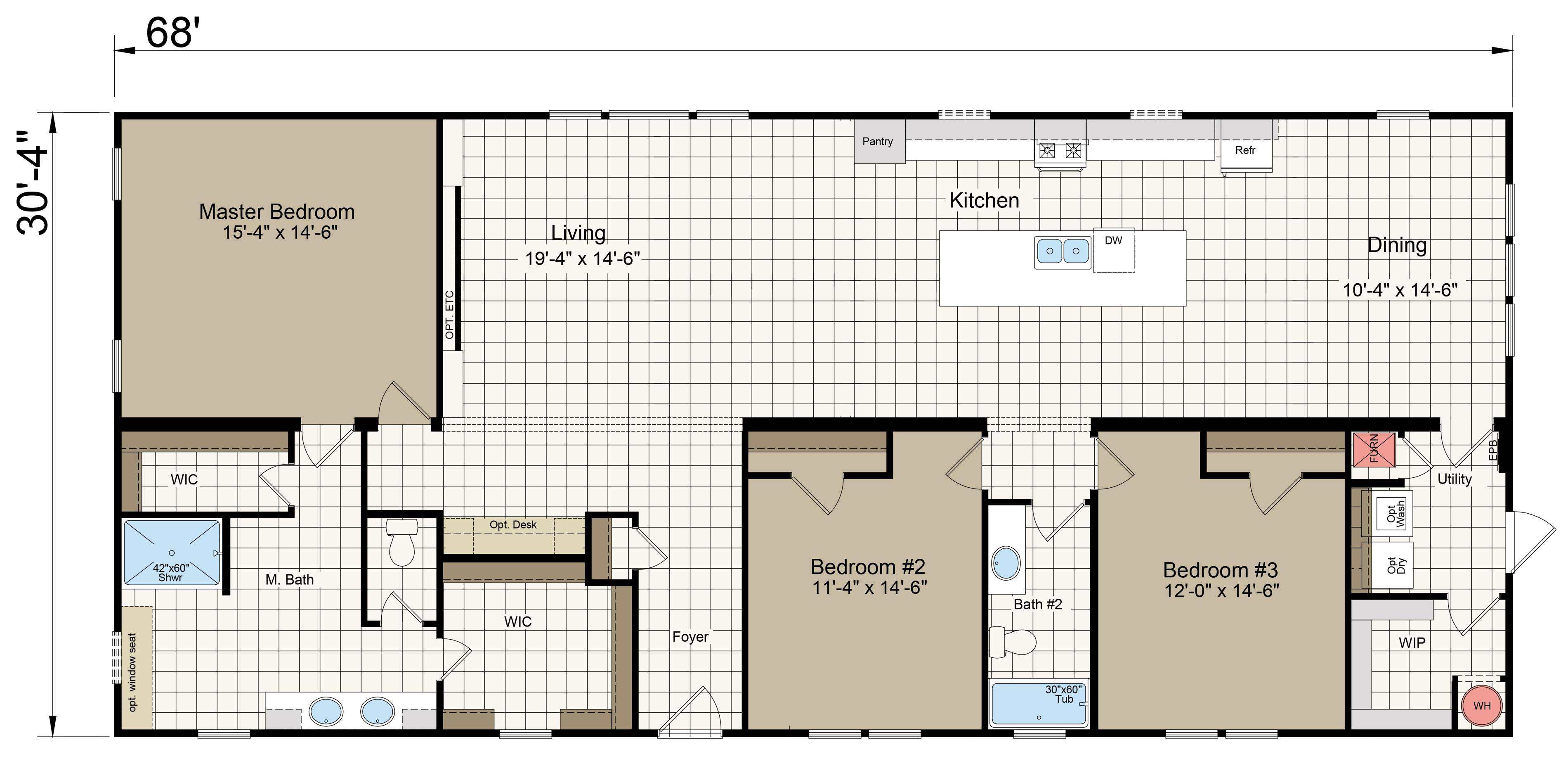 Floor plan for The Magazine