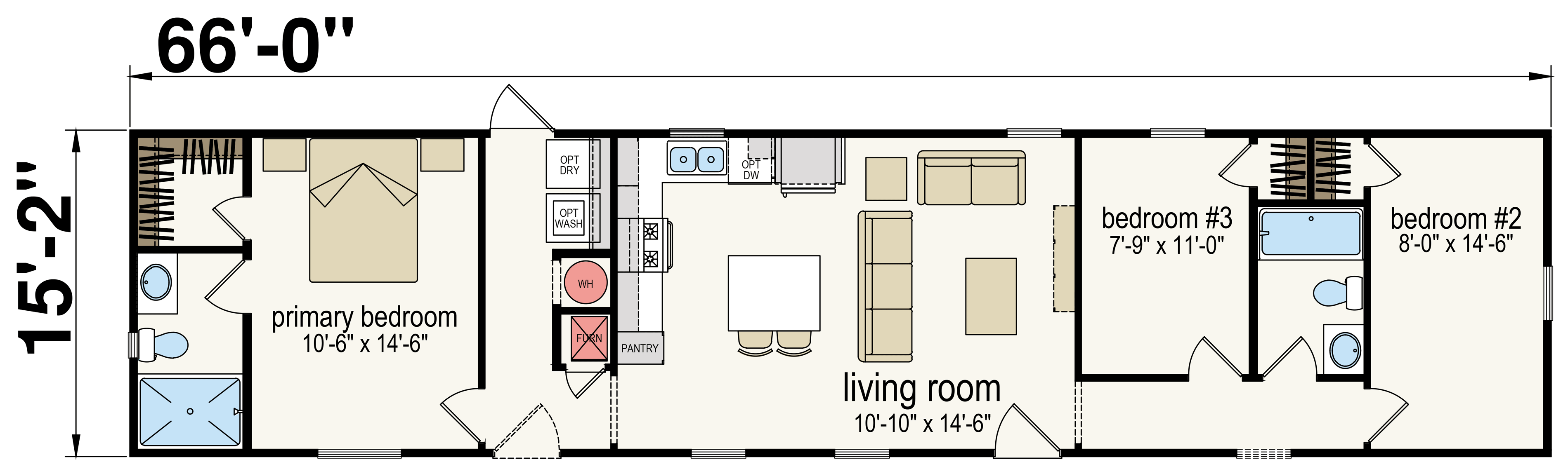 Floor plan for The Sabine