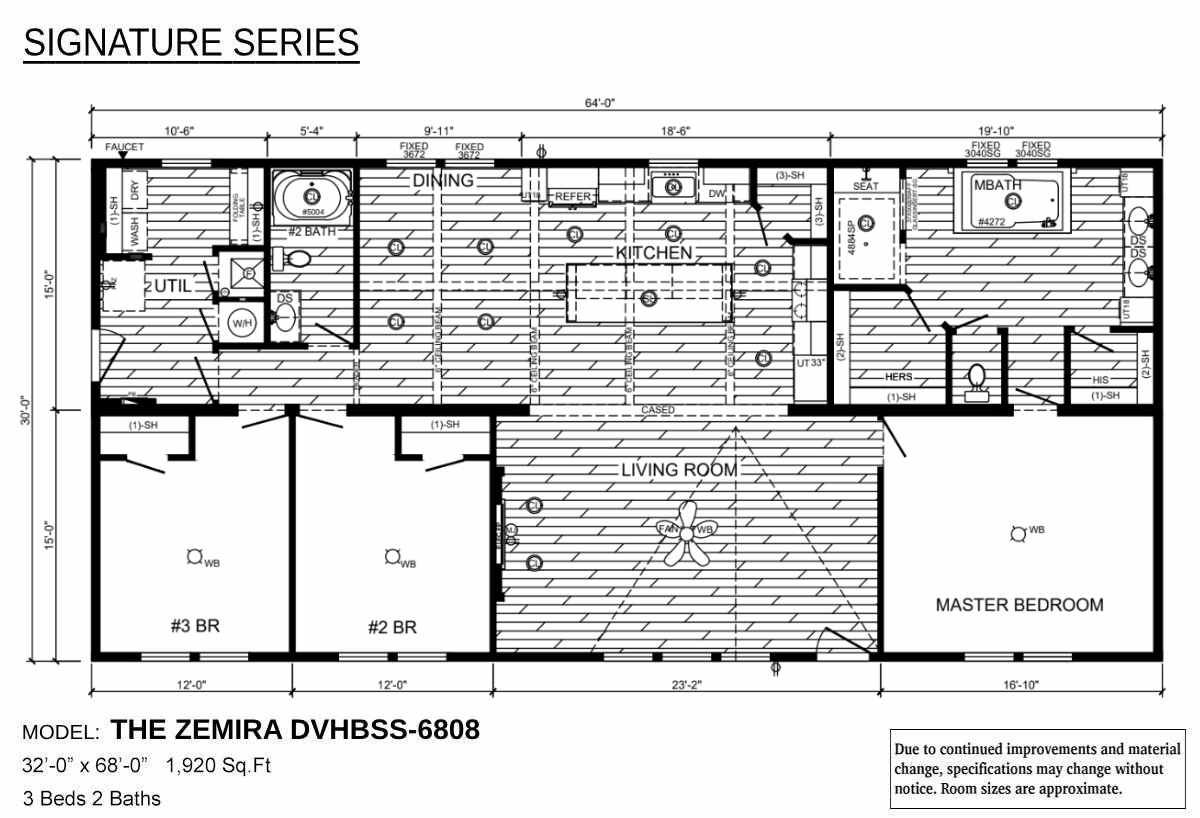 Floor plan for The Zemira