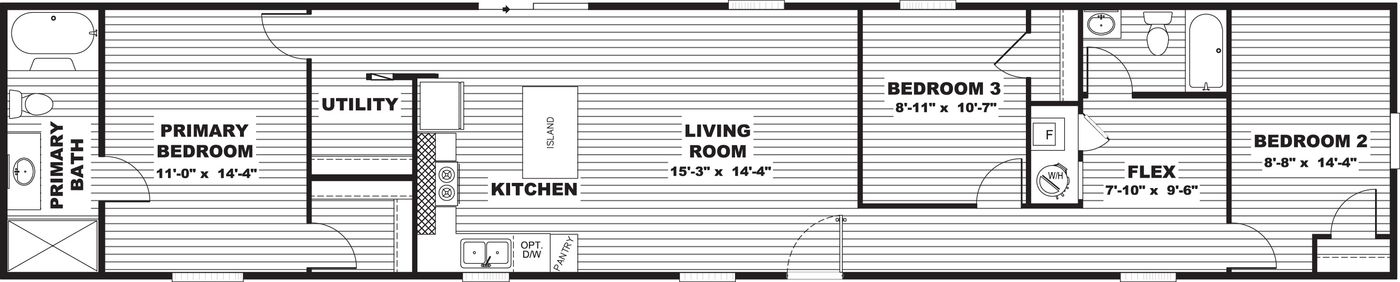 Floor plan for Birch
