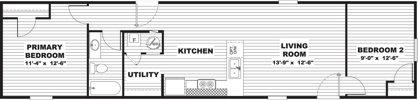Floor plan for Elm