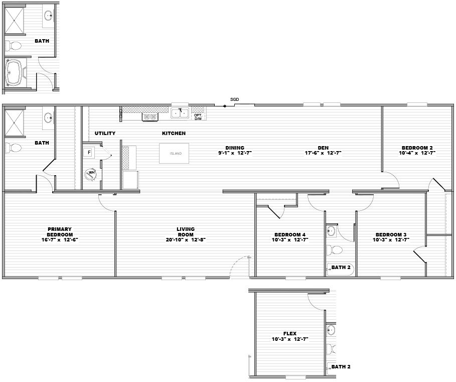 Floor plan for Sycamore